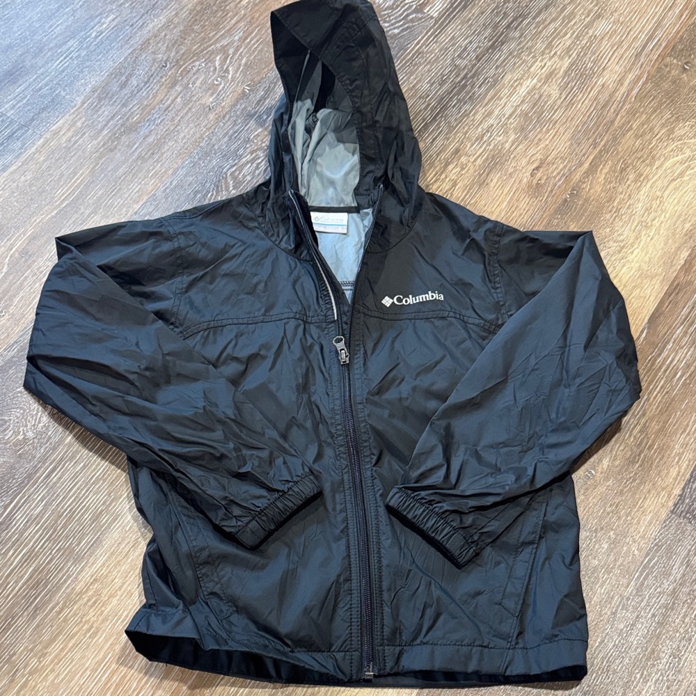Columbia Black Windbreaker Jacket